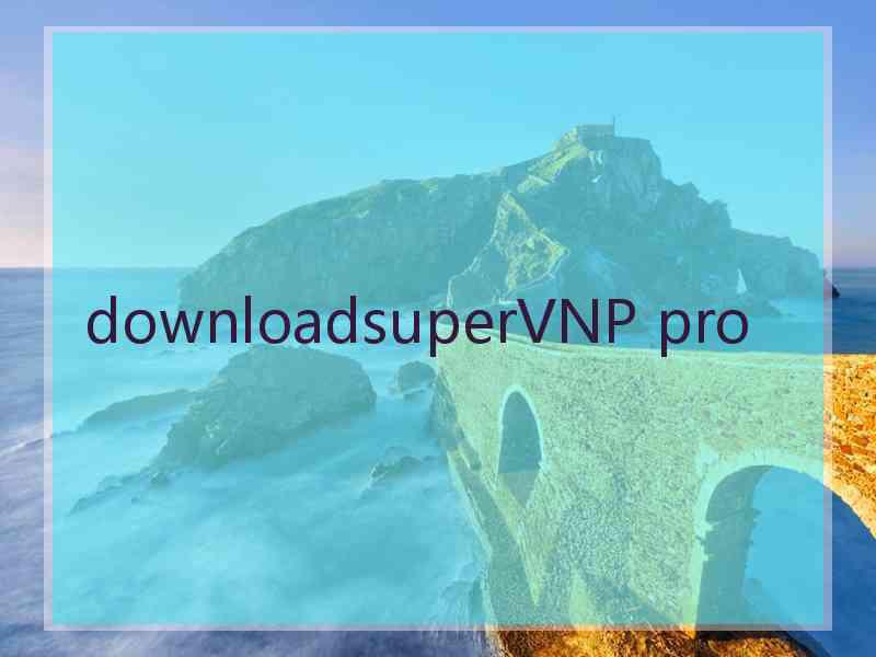 downloadsuperVNP pro