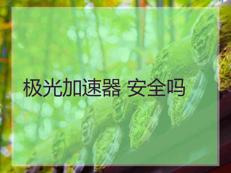 极光加速器 安全吗