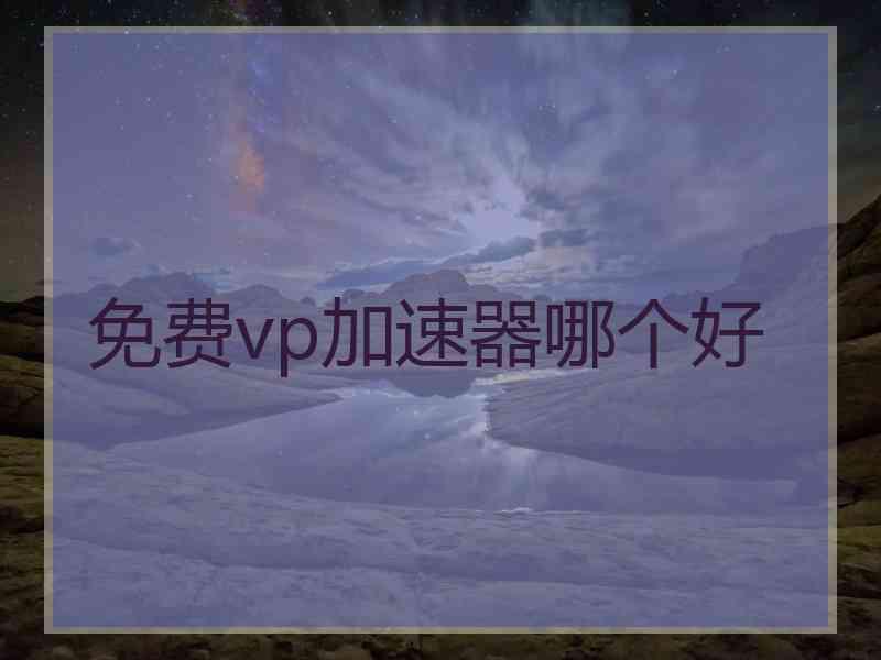 免费vp加速器哪个好