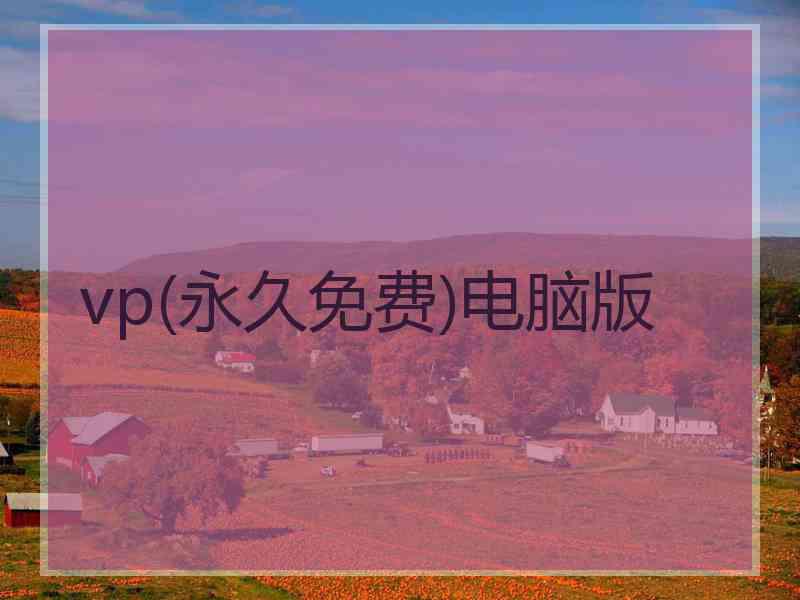 vp(永久免费)电脑版