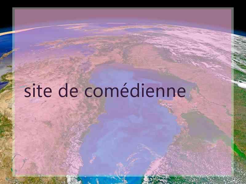 site de comédienne