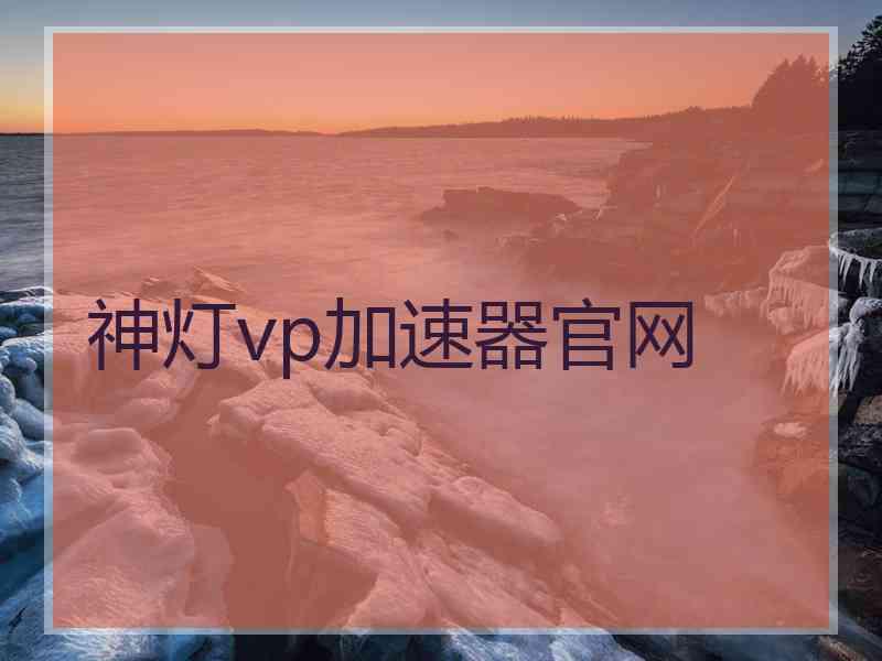 神灯vp加速器官网