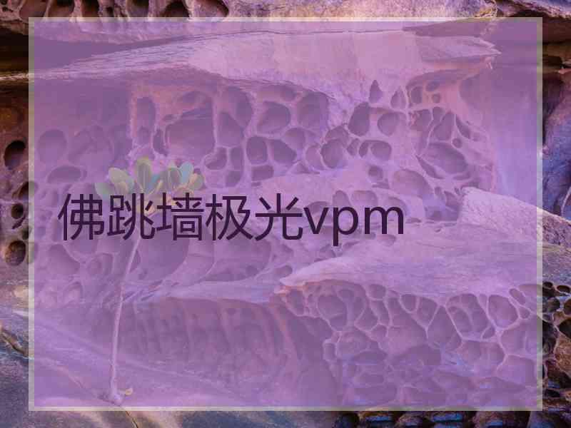 佛跳墙极光vpm