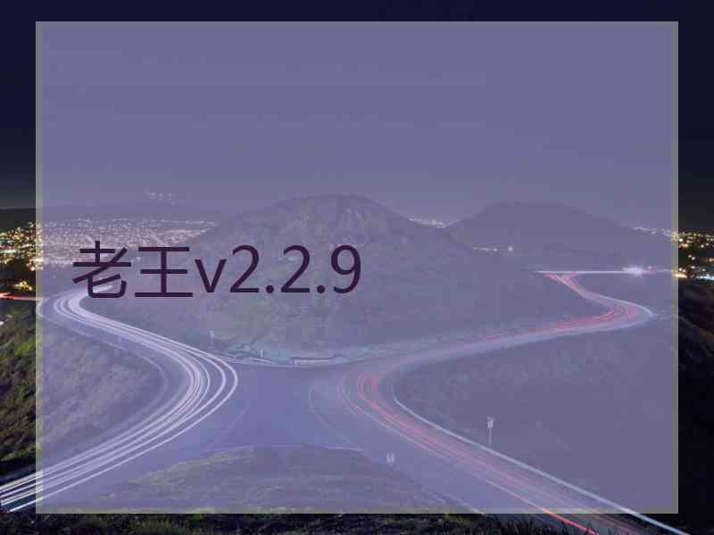 老王v2.2.9