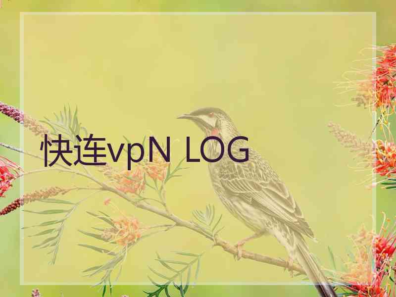 快连vpN LOG