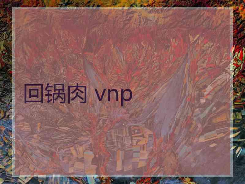 回锅肉 vnp