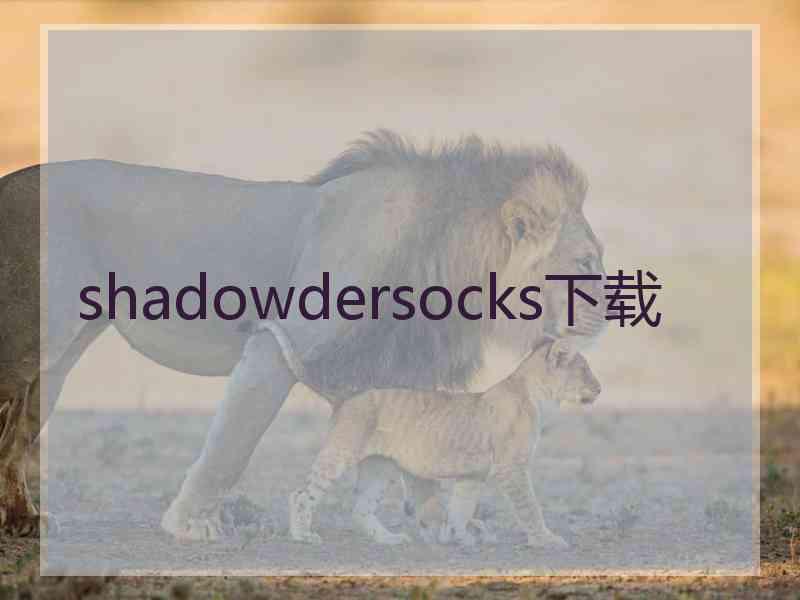 shadowdersocks下载