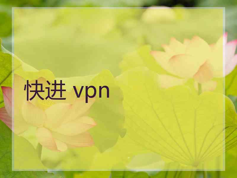 快进 vpn