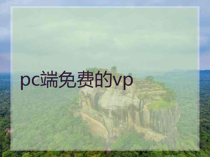 pc端免费的vp