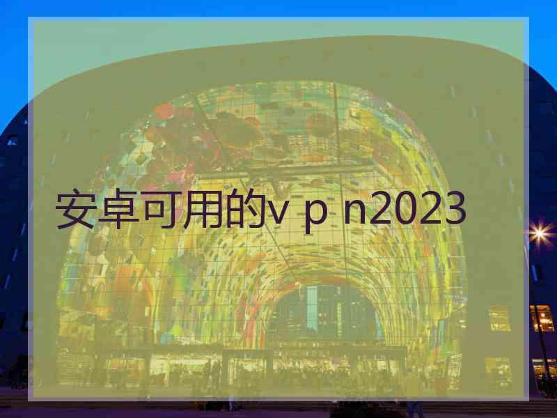 安卓可用的v p n2023