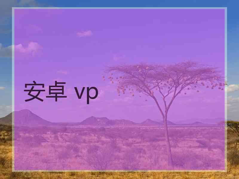 安卓 vp