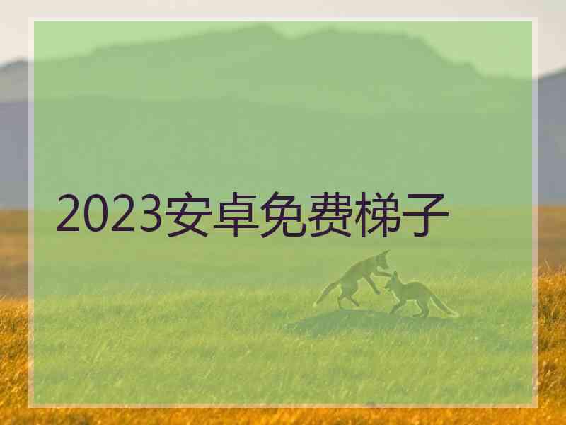 2023安卓免费梯子